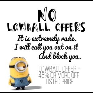 Do not lowball me please